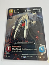Star Wars Unlimited - IG -2000 |  Speed to Light Carbonite - PRESTIGE FOIL - $19.31