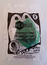 McDonalds 2013 Hexbug Green Speed Beetle No 2 Action One Childs Happy Meal Toy - $3.99