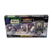 Vintage 1998 Hasbro Star Wars Jabba&#39;s Palace 3D Diorama New In Box # 84068 - £30.02 GBP