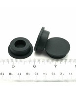25mm Hole Plugs Black Silicon Rubber Push In Compression Stem 32mm Top F... - £9.62 GBP+
