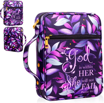 Bible Cover for Women, Bible Holder, Bible Cover Carrier Carrying Organi... - $454.20 MXN