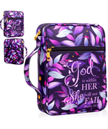 Bible Cover for Women, Bible Holder, Bible Cover Carrier Carrying Organi... - $450.31 MXN