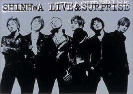 Shinhwa Live &amp; Surprise Japan Edition Dvd 2003 AVBD-18042 K-POP Shin Hyesung - £34.62 GBP