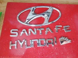 2000-2006 Hyundai Santa Fe Emblem Letter Logo Badge Trunk Gate Rear OEM factory - $26.99