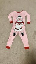 Carter's 2-Pc Mrs. Claus Pajamas, Pink/Multi - Size 4T (GUC) - $7.92