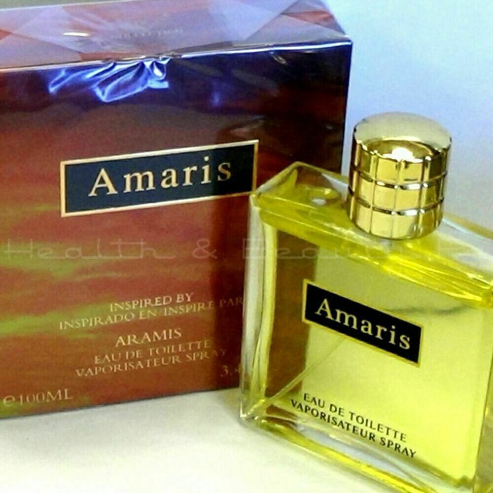 Primary image for AMARIS MEN EAU DE COLOGNE TOILETTE PARFUM FOR MEN, 3.4 OZ