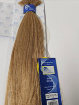 100% human hair tangle-free tangle-free Yaki bulk; straight; for braidin... - £43.24 GBP