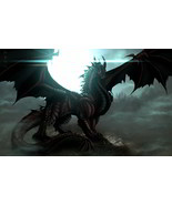 Haunted Ring Draconian Magick Power Dragon Life Death Dark Light Eternal... - £126.42 GBP