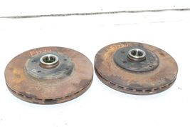01-04 MERCEDES-BENZ SLK320 Front Left And Right Rotors F1774 image 2