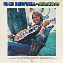 GLEN CAMPBELL Autograph SIGNED ARKANSAS Vinyl Record ALBUM COVER 1975 JS... - $225.00