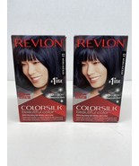 Revlon Colorsilk Permanent 12 Natural Blue Black Hair Color Dye Lot of 2... - $15.07 CAD