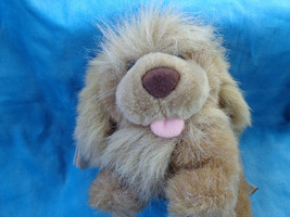 The Heritage Collection Ganz 1989 Light Brown Shaggy Puppy Dog Plush 5 1/2&quot; - £2.01 GBP