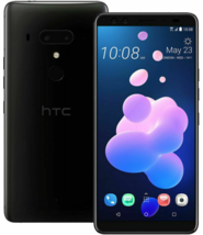 HTC U12+ 6gb 128gb Octa-Core 16mp Fingerprint 6.0&quot; Dual Sim Android 9 LTE Black - £346.08 GBP