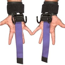 USA Made Patented Combination use Weightlifting Straps or Hooks! 850# St... - $47.45