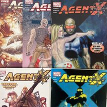Agent X Comic lot Early Deadpool #9-13 5 2003 Marvel Deadpool Walkin, - $15.19