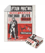Disney Star Wars Vintage Signage Phasma Silk Touch Sherpa Throw Blanket  - €60,47 EUR