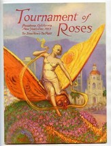  Tournament of Roses Pictorial Souvenir Program 1933 &amp; Envelope USC Pitt... - $57.42