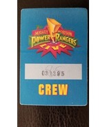 POWER RANGERS - VINTAGE ROSEMONT, ILLINOIS ORIGINAL CLOTH BACKSTAGE PASS - $12.00