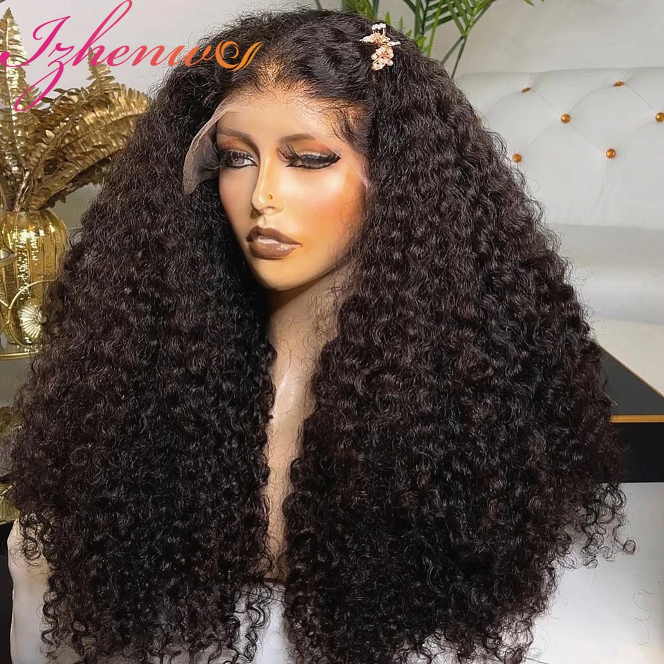 250% Deep Wave 13x6 Lace Front Human Hair Wigs 30 Inch Brazilian Remy Water - $93.56+