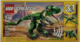 LEGO Creator 3in1 T-Rex Mighty Dinosaurs #31058 174pcs 7-12 NEW SEALED - $32.71