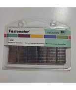 EK Success Fastenater 144 Decorative Staple Bars VACATION Theme - $14.99