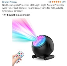 Northern Lights Projector, LED Night Light Aurora Projector with Timer and  - €22,14 EUR