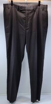 D) Lauren by Ralph Lauren Men Black Flat Front Dress Pants 36x32 - $24.74