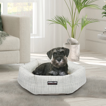 Kirkland Signature 25&quot; Hexagon Cuddler Dog Bed White - $62.32