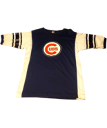 CHICAGO CUBS Artex USA Vintage MLB Baseball 70s/80s (Mens XL) Mesh T-SHI... - £31.95 GBP