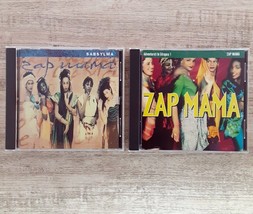 Zap Mama CD Lot of 2 Adventures In Afropea 1 Luaka Bop/ Warner Bros. Sabsylma - £7.90 GBP