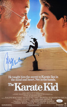 Ralph Macchio Signed 11x17 The Karate Kid poster Photo JSA - £77.09 GBP