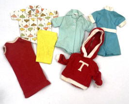 Vintage Tammy Doll Clothes Lot Tagged Tennis Hoodie Romper Bodysuit Ideal - £30.26 GBP