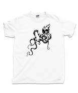 Kraken Skull T Shirt, Tiamat Pirate Sailor Diver Tattoo Unisex Cotton Tee Shirt - £11.00 GBP