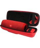 Charge 3 Waterproof Speaker Hard Travel Case with Extra Storage Red - $57.67 CAD