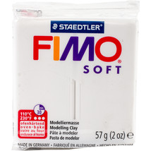 Fimo Soft Polymer Clay 2oz-White - £11.40 GBP