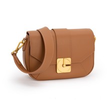 Women&#39;s Leather Fashion All-match Shoulder Crossbody Bags Commute Square Messeng - £114.38 GBP