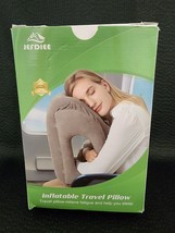 1pc Travel Pillow, Portable Head Neck Rest Inflatable Pillow For Airplanes, Cars - £11.22 GBP