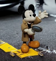 Disney BendEms Mickeys Stuff for Kids Inspector 3" Figurine Bendable Posable - $13.85