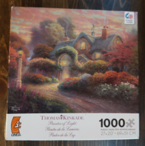 Thomas Kinkade Painter of Light 1000 piece puzzle - $5.00