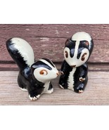 VTG Made in Germany SKUNK Salt &amp; Pepper Shakers Pair Figural - $19.75