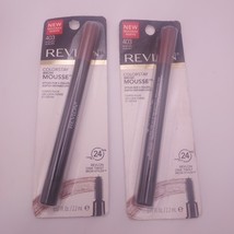 LOT OF 2 Revlon ColorStay Brow Mousse Fuller Softly Defined Look 403 AUBURN - $11.87