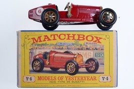 1960's Matchbox Models of Yesteryear Y-6 1926 Type 35 Bugatti - $163.35