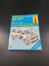 Chevrolet Astro &amp; GMC Safari Minivan Van 1985-1993 Shop Manual Haynes 1477 24010 - $12.87