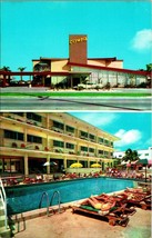 Olympia Resort Motel Dual View Miami Beach Florida FL UNP Vtg Chrome Pos... - $3.91