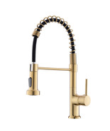 Pull-Down Kitchen Faucet: Single Handle, Commercial Grade - $158.64 CAD