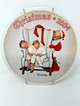 Norman Rockwells Plates Vintage Christmas Home Decor Collectors Lot - £19.67 GBP