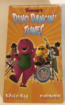 Barney  Dino Dance Tunes VHS Tape Children&#39;s Video - £6.10 GBP