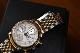  Serviced Vintage Swiss Maurice Lacroix ETA Valjoux 7750 Automatic Chron... - $629.00