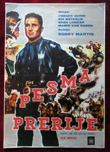 1964 Original Movie Poster In the Wild West Freddy und das Lied der Prar... - $46.61