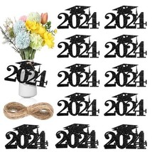 2024 Cutouts Tags Graduation Cap Decoration Graduation Centerpiece Class of 2024 - £9.93 GBP